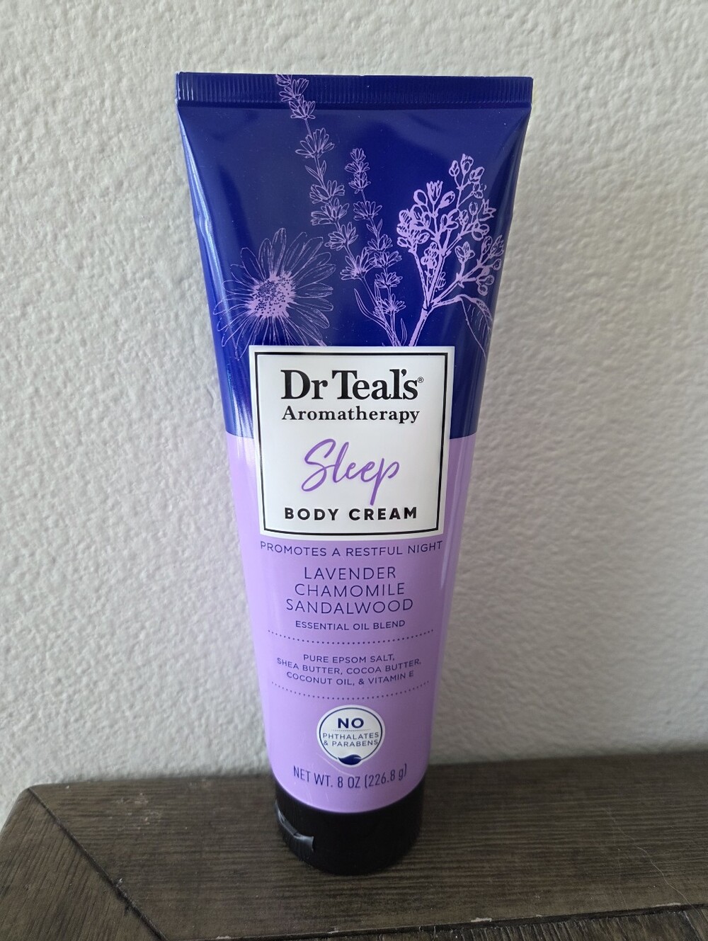 Dr Teals Aromatherapy Sleep Body Cream Lotion Lavender Chamomile Sandalwood 8